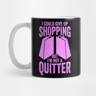 Funny Shopping Lover Shopper Gift Mug